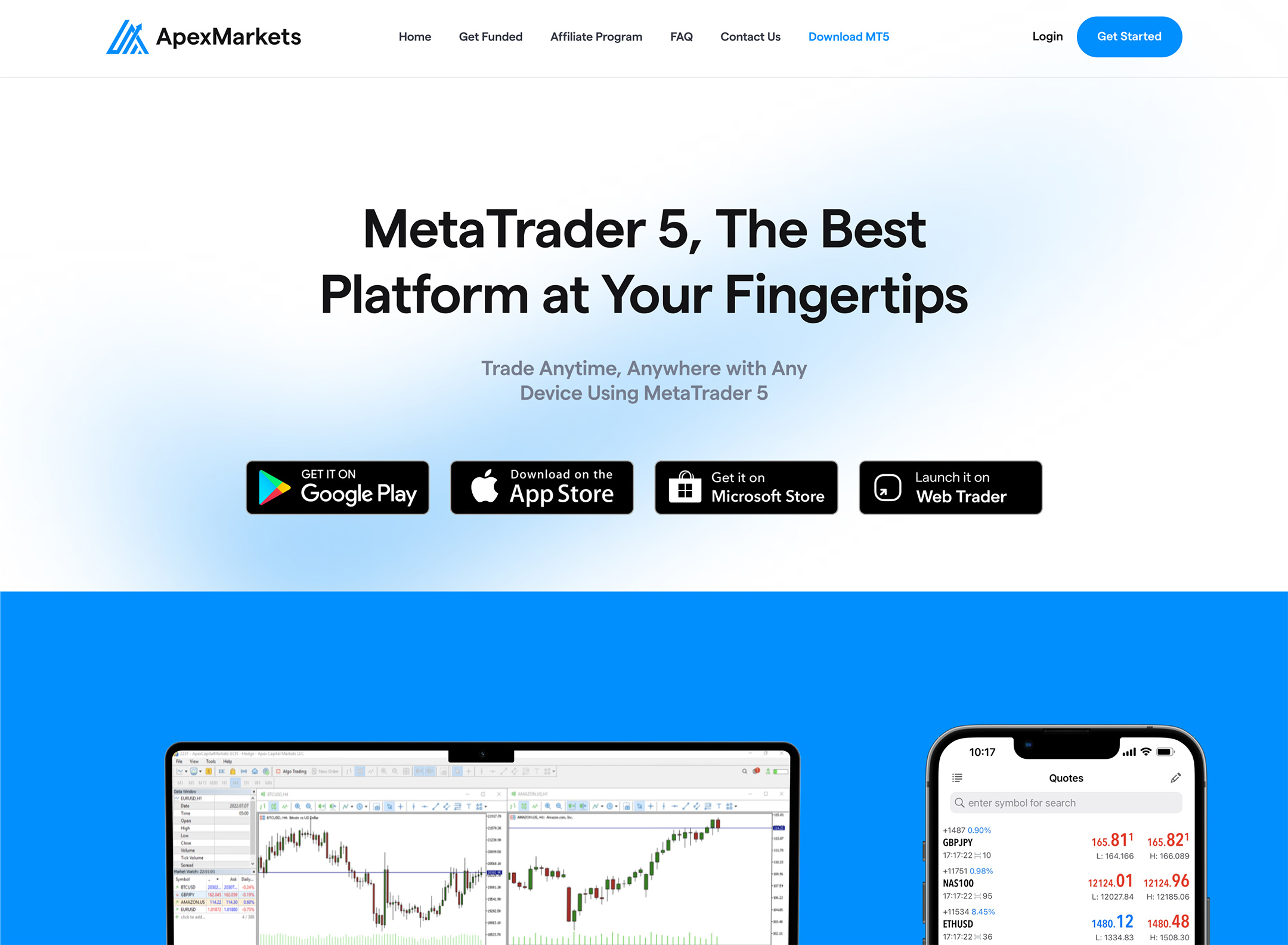 website image